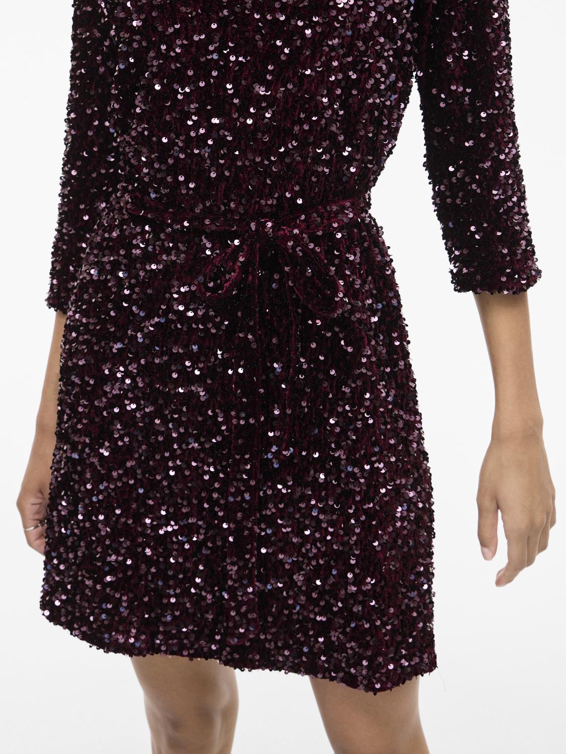 Vifaith Boatneck 3/4 Dress/r