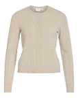 Vikerry Cable L/s Knit Cardigan-Noos