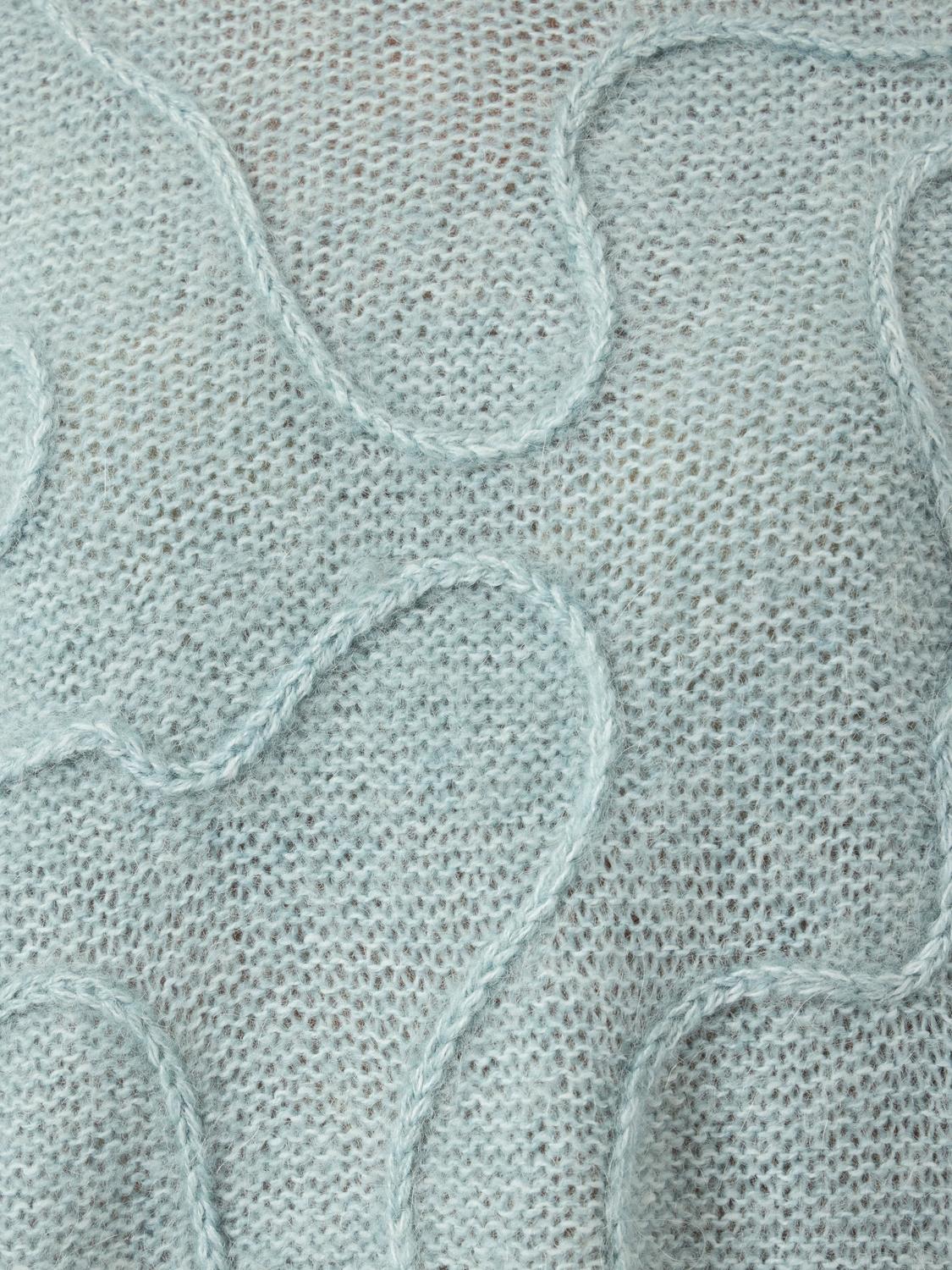 Yasbrida Ls Wool Blend Knit Pullover