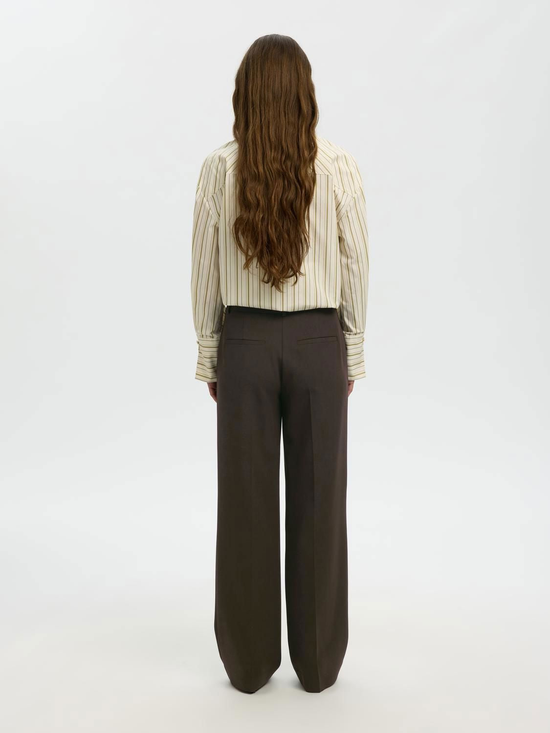 Slwrita Mw Wide Pant Mel Noos