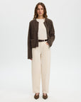 Slfsia Ras Ls Knit Short Cardigan