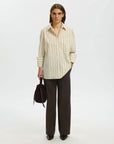 Slwrita Mw Wide Pant Mel Noos