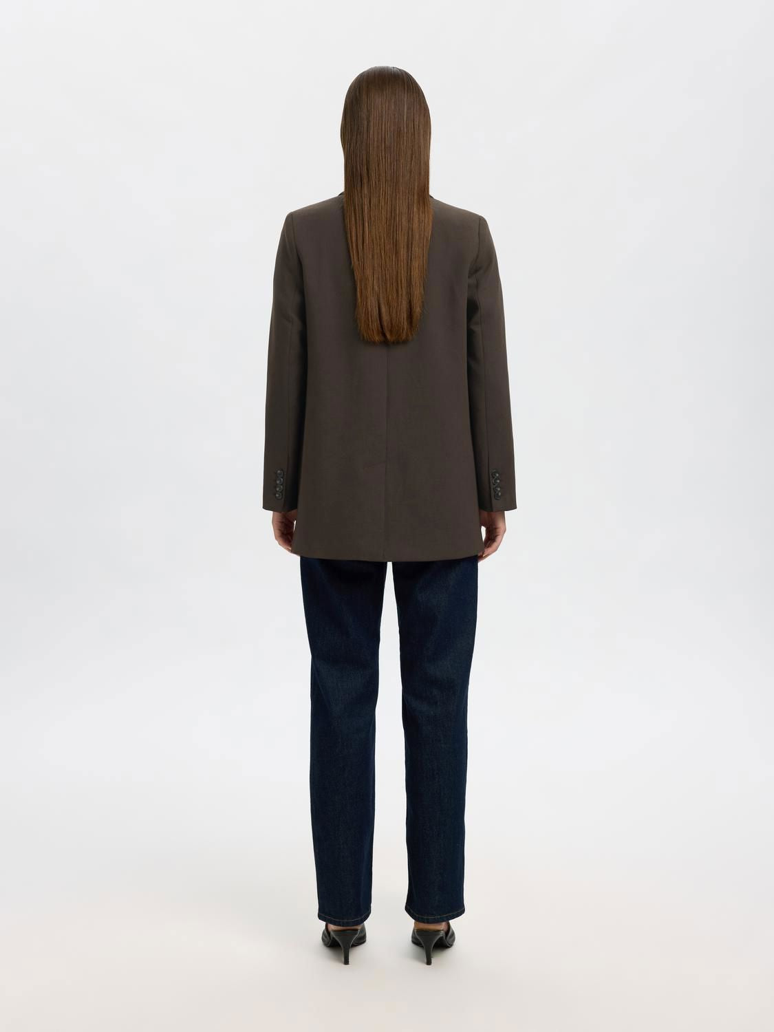 Slwrita Ls Relaxed Blazer Mel Noos