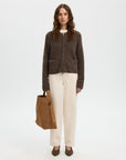 Slfsia Ras Ls Knit Short Cardigan