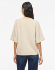 Viliga 2/4 O-Neck Knit Top - Noos