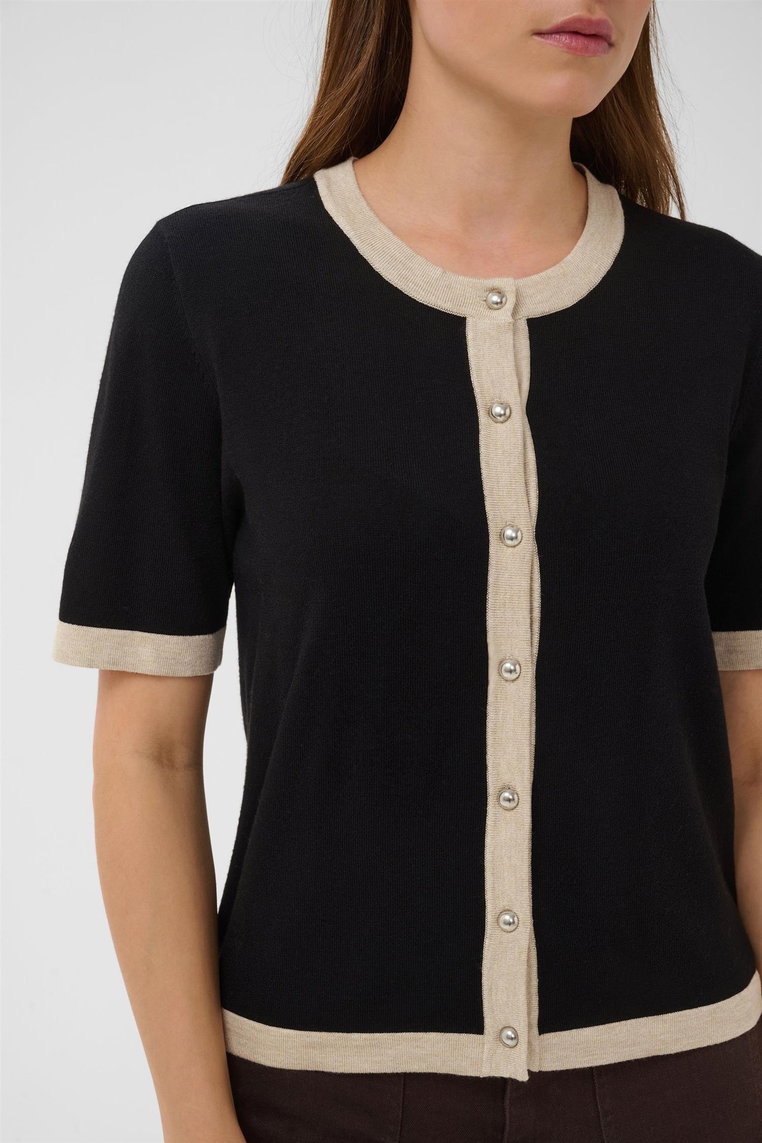 Kalizza Contrast Cardigan