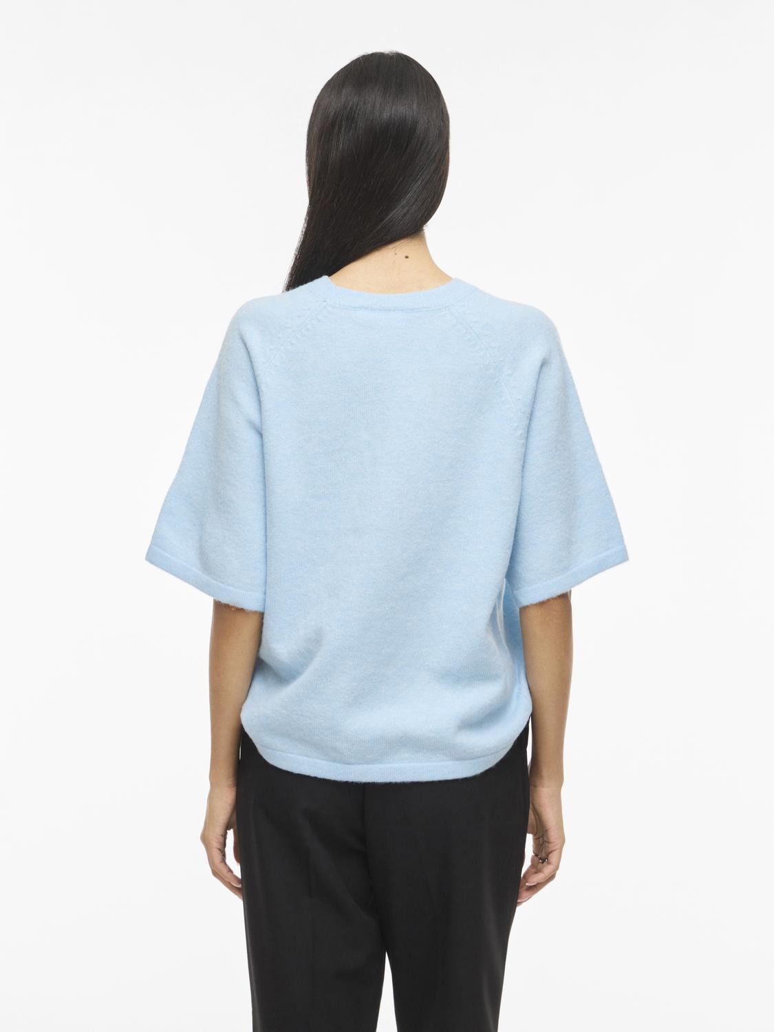 Viliga 2/4 O-Neck Knit Top - Noos