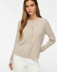 Vikerry Cable L/s Knit Cardigan-Noos