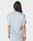 Anelle Heavy Sateen Blouse