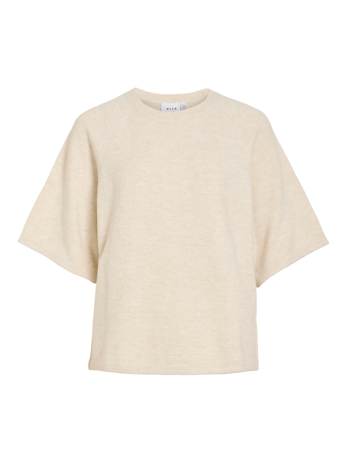 Viliga 2/4 O-Neck Knit Top - Noos