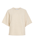 Viliga 2/4 O-Neck Knit Top - Noos
