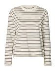Slwessential Ls Striped Boxy Tee Noos