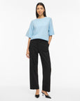Viliga 2/4 O-Neck Knit Top - Noos