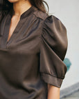 Roella Heavy Sateen Blouse