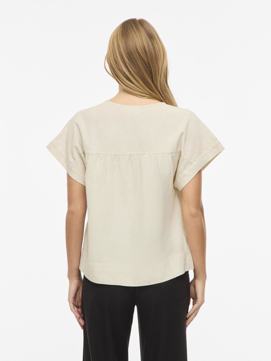 Viprisilla V-Neck S/s Top/vol