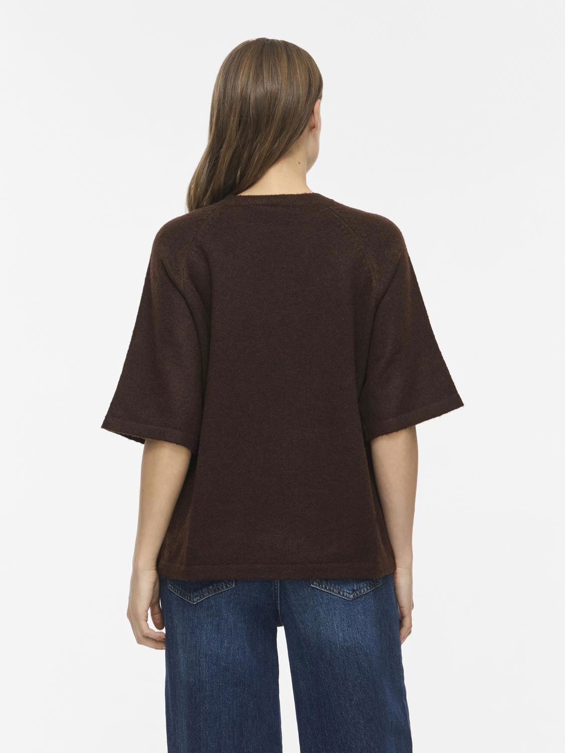 Viliga 2/4 O-Neck Knit Top - Noos