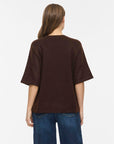 Viliga 2/4 O-Neck Knit Top - Noos