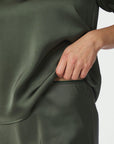 Vicky Heavy Sateen Skirt