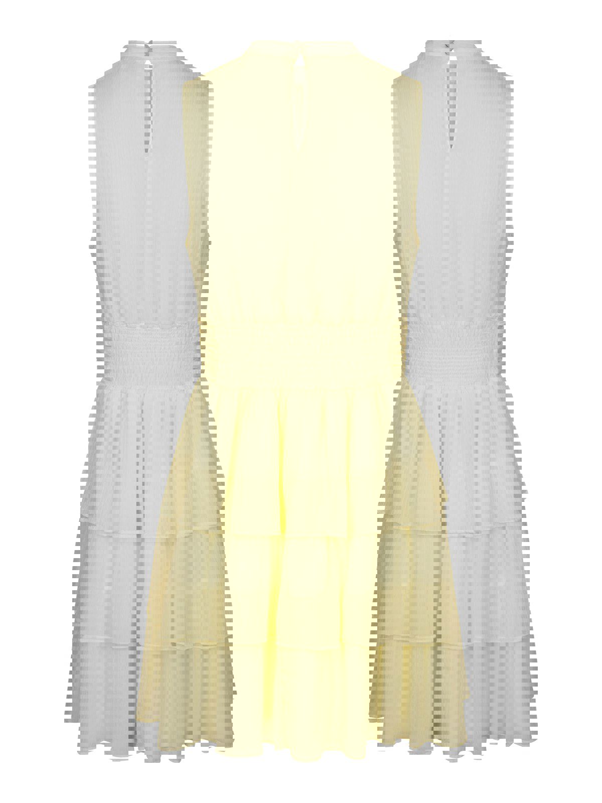 May Solid Chiffon Dress