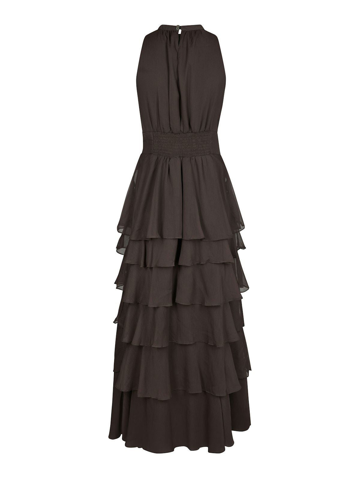Marli Solid Chiffon Dress