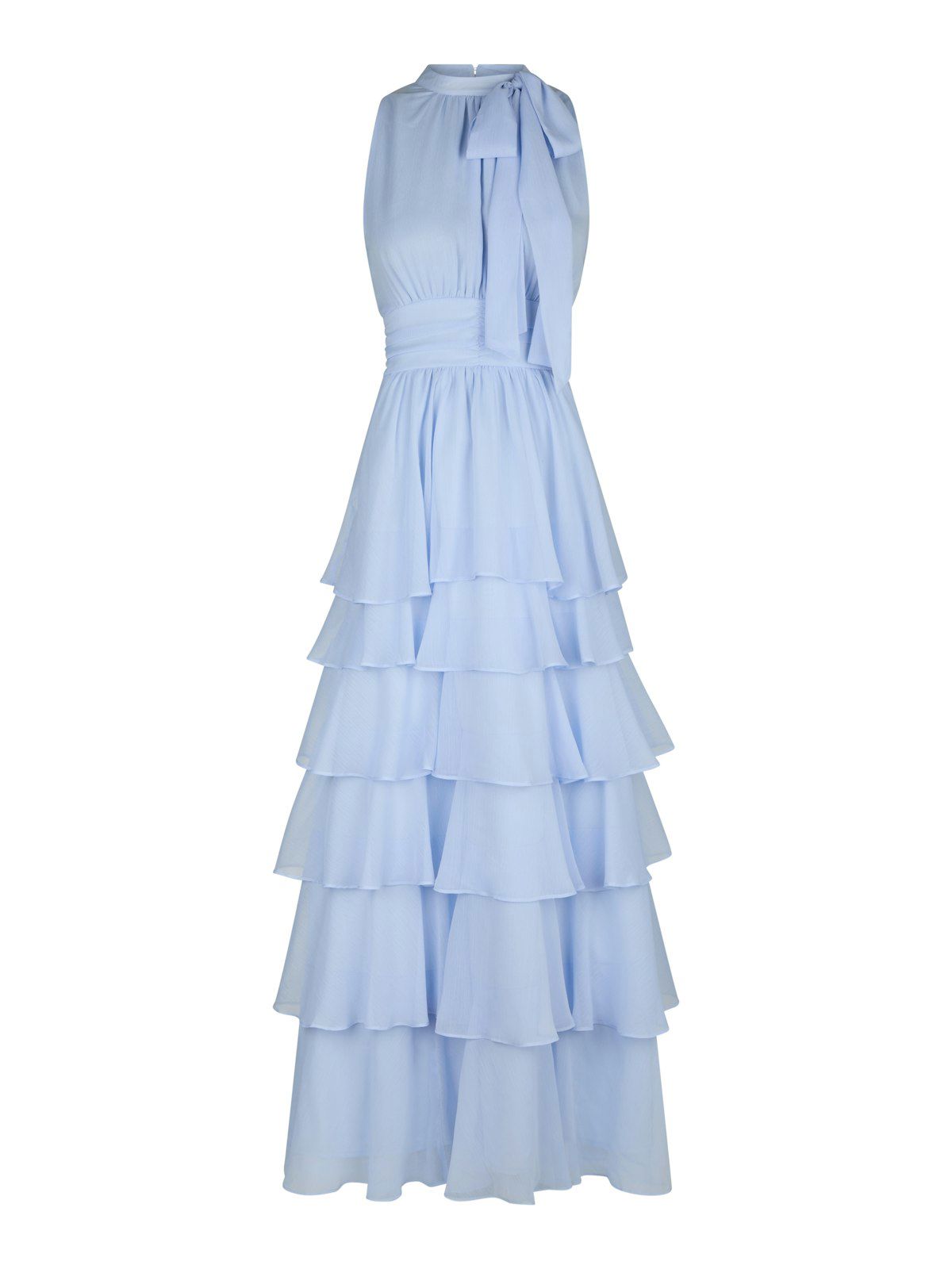 Marli Solid Chiffon Dress