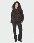 Castor Faux Fur Jacket