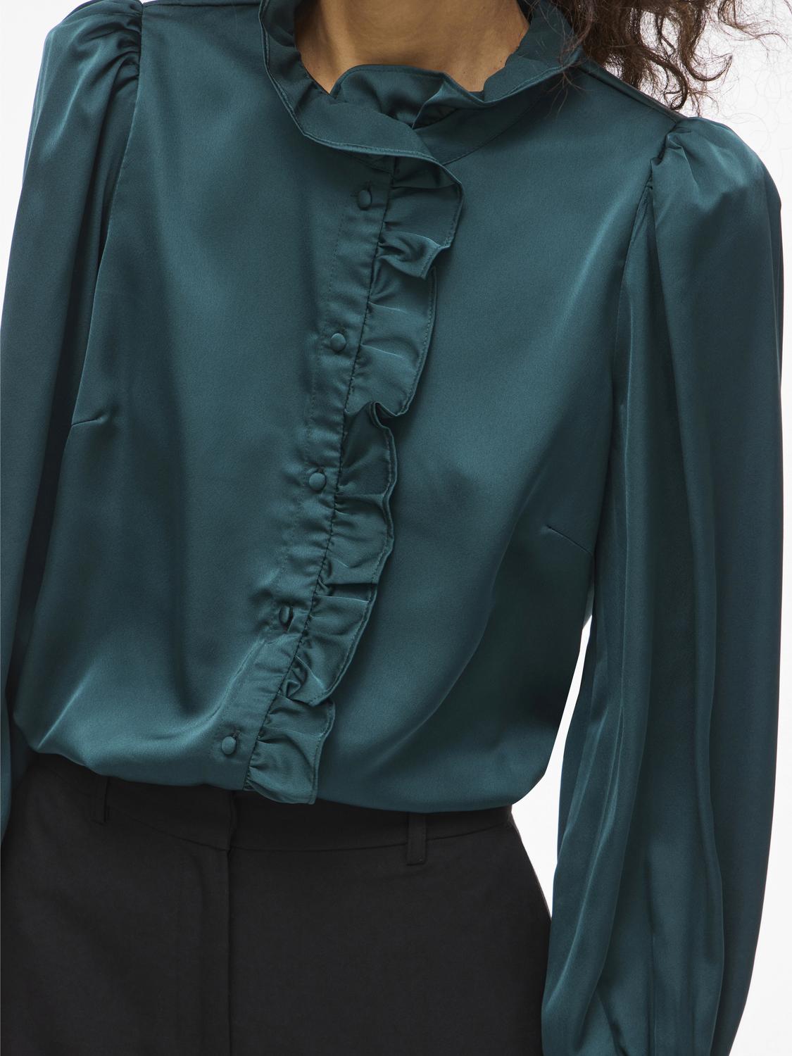 Vilutto L/s Frill Shirt/1