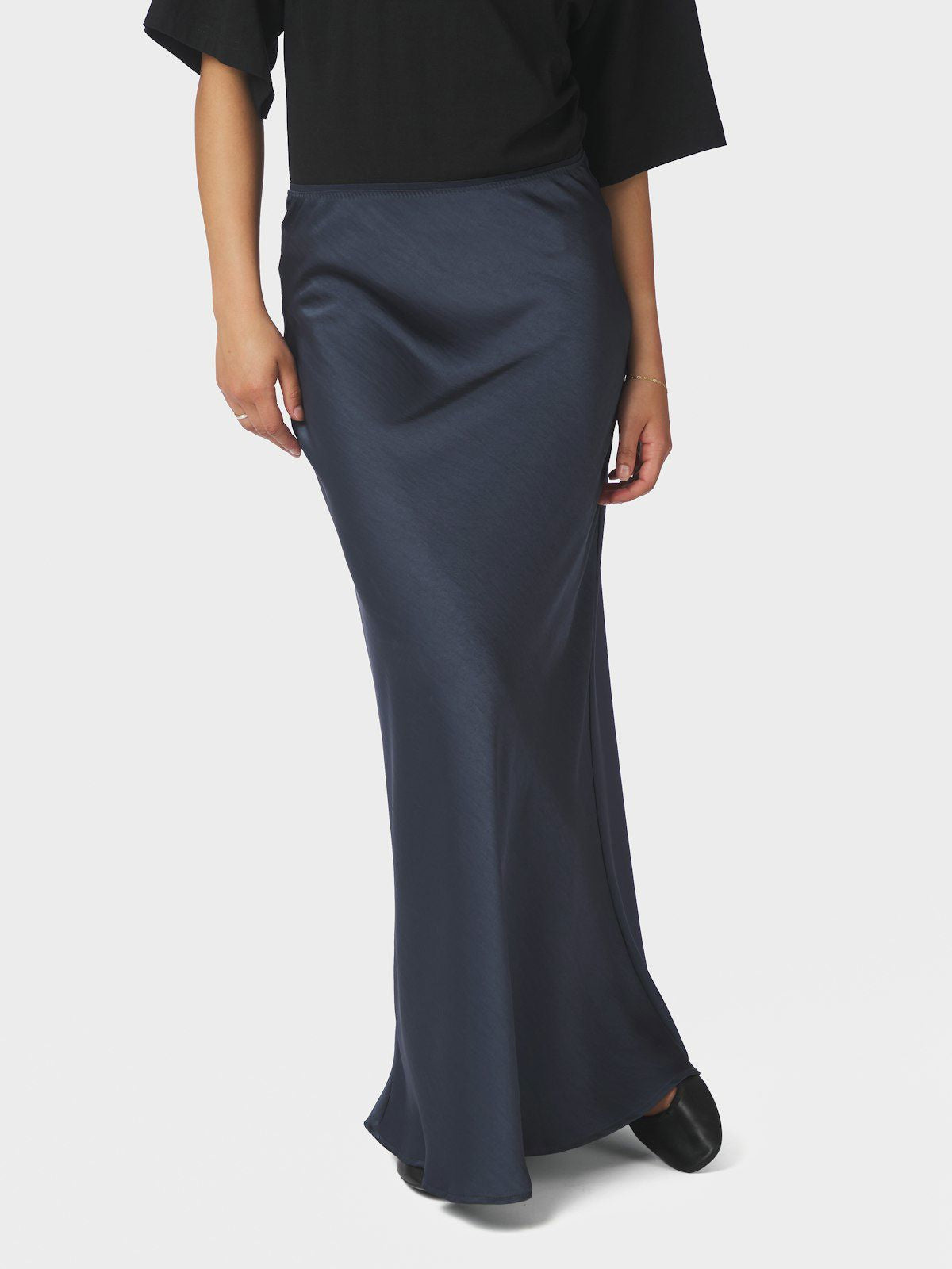 Vicky Heavy Sateen Skirt