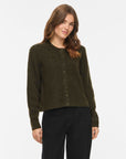 Vilory O-Neck L/s Knit Cardigan-Noos