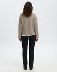 Slfgabriella Ls Knit High Neck Noos