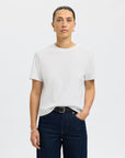 Slfessential Ss Boxy Tee Noos