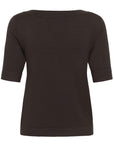 Kalizza Boatneck Solid Pullover