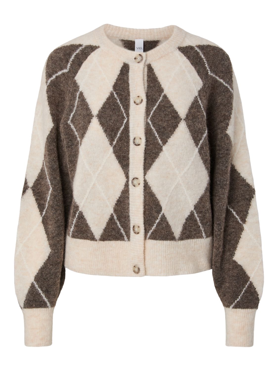 Yasjohi Ls Wool Blend Cardigan S. Noos