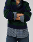 Mwjola Knit Polo Pullover