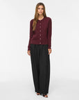 Vikerry Cable L/s Knit Cardigan-Noos