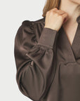 Rosslyn Heavy Sateen Blouse