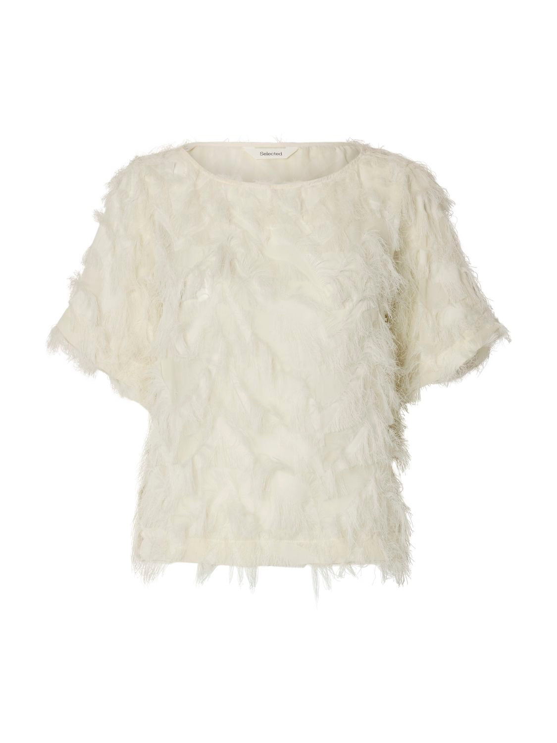 Slfmyline Ss Boat Neck Top B