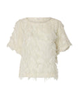 Slfmyline Ss Boat Neck Top B