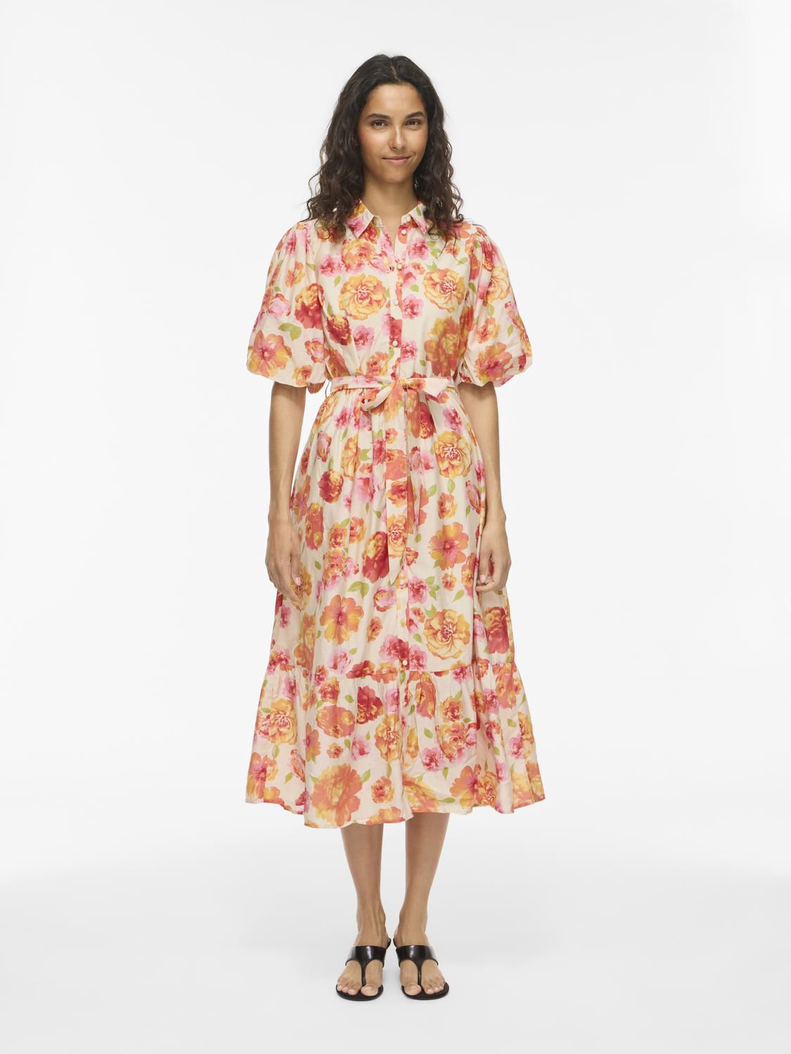 Vialinia Sol 2/4 Midi Shirt Dress/ln