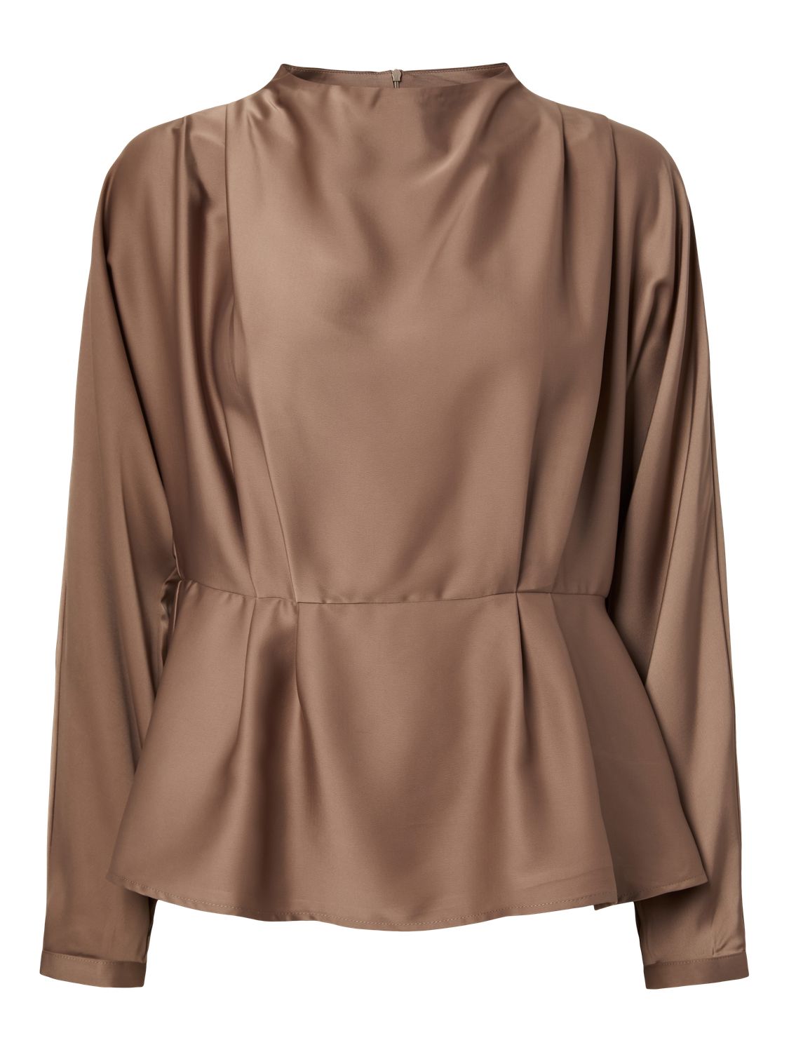 Yaspella Ls Funnel Neck Top S. Noos