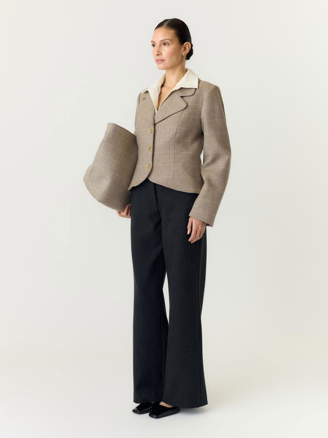 Yasthela Ls Wool Blend Short Jacket Noos