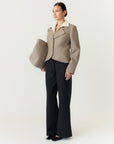 Yasthela Ls Wool Blend Short Jacket Noos