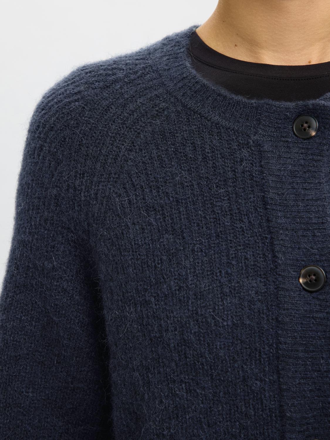 Slflulu Ls Knit Short Cardigan Noos