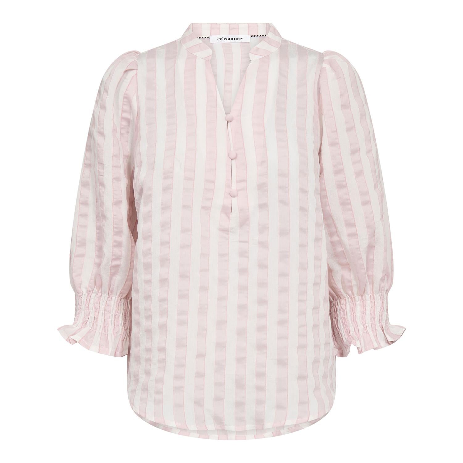 Sailacc Stripe Ss V-Blouse