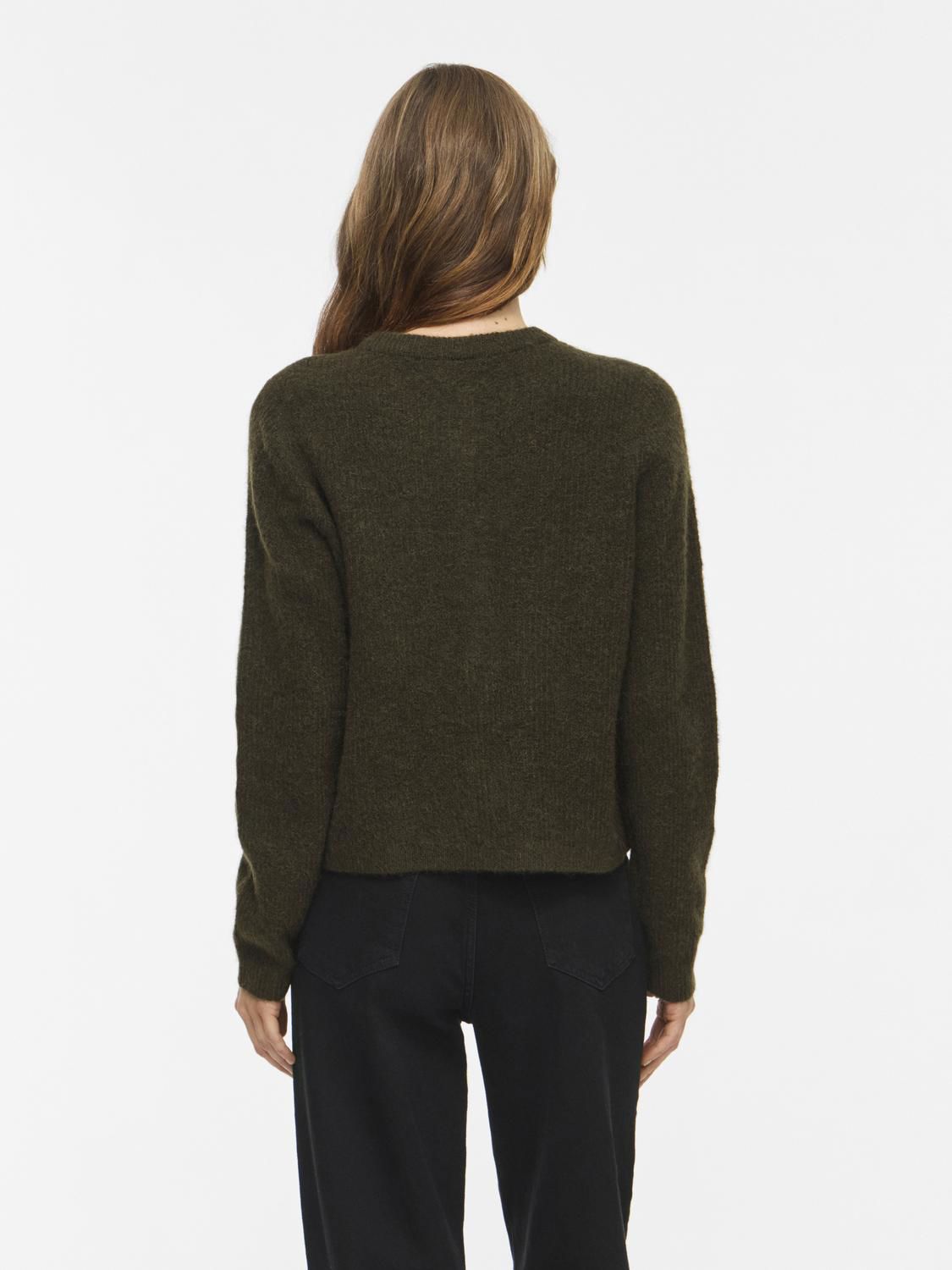 Vilory O-Neck L/s Knit Cardigan-Noos