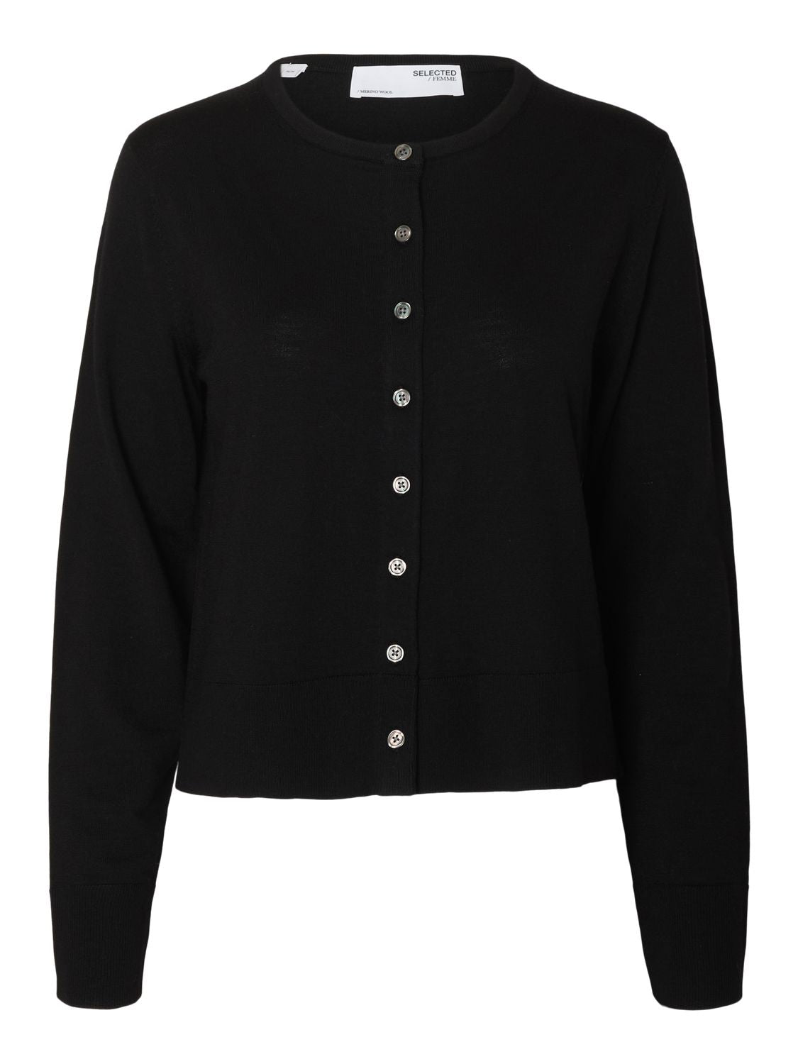 Slwthea Ls Knit Merino Cardigan Noos