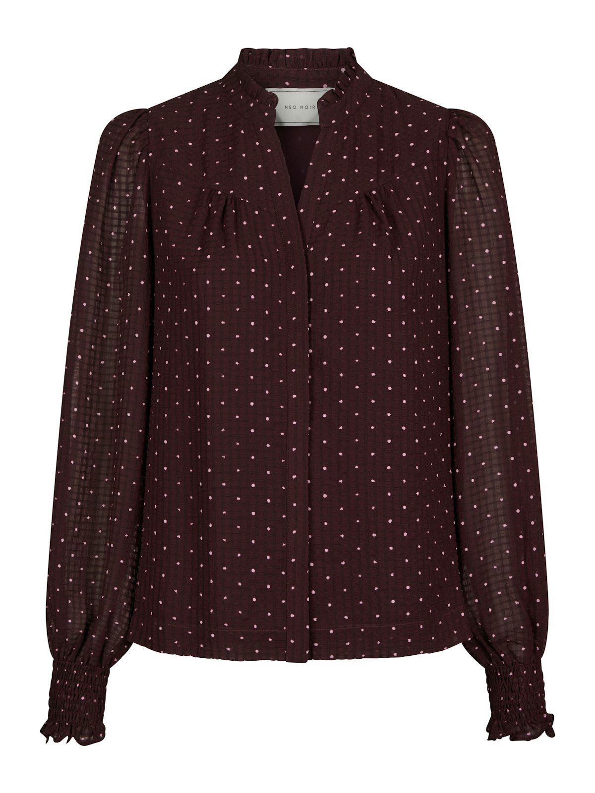 Astrida Dotted Blouse