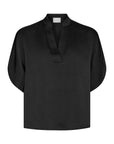 Anelle Heavy Sateen Blouse