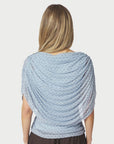 Cottuna Dot Drapy Mesh Top