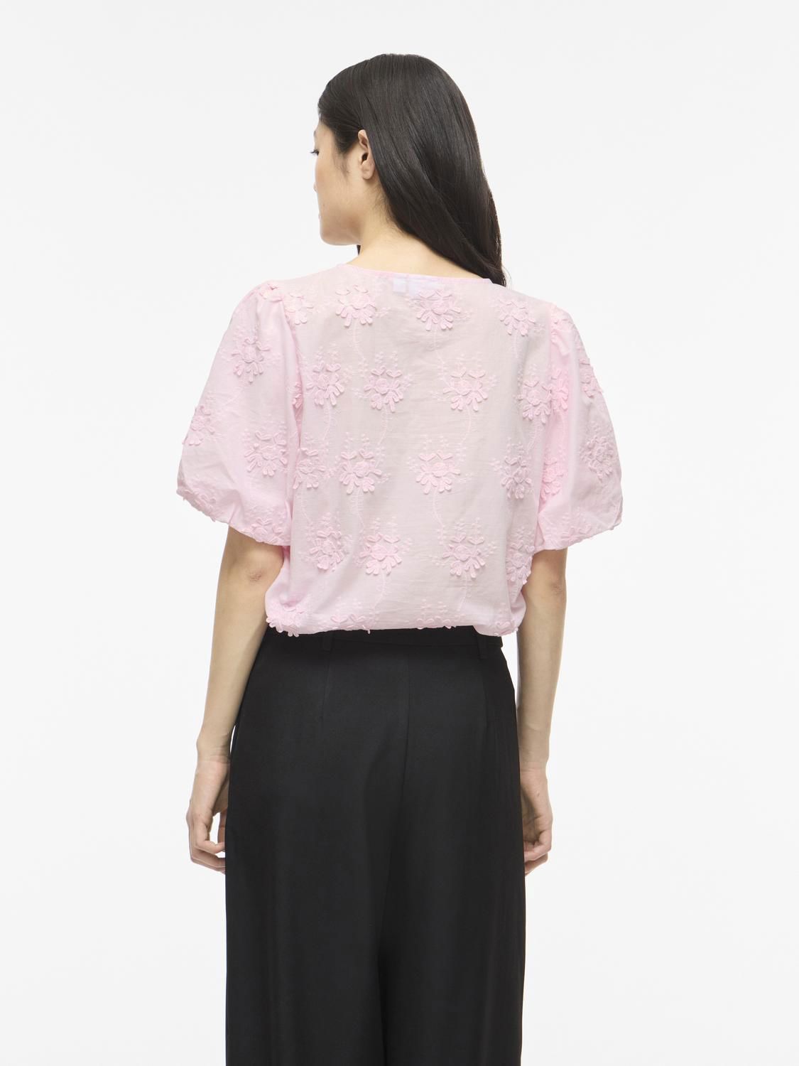 Viantonett O-Neck 2/4 Shirt Top/tes